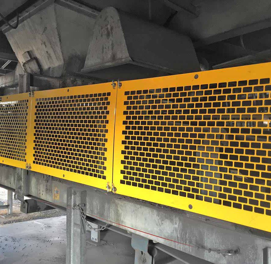 Painel de proteção de transportador conforme NR-12